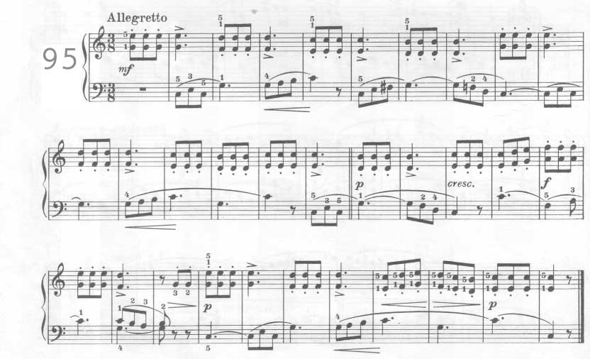 Esercizio n.95 beyer a bassa risoluzione per scopi didattici Esercizio n.95 beyer a bassa risoluzione per scopi didattici